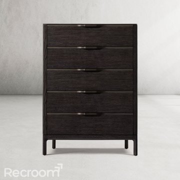 Panda 5-Drawer Narrow Dresser