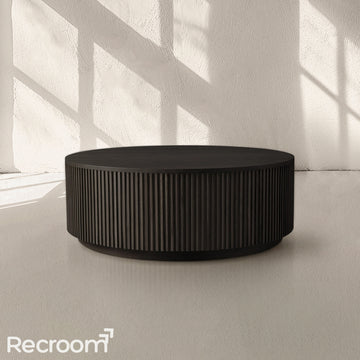 Finn Round Wood Coffee Table