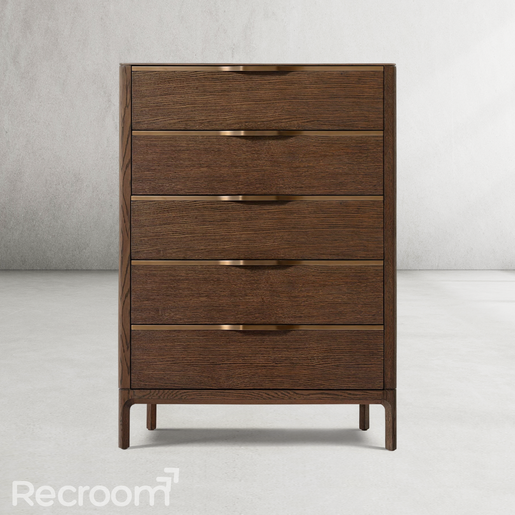 Panda 5-Drawer Narrow Dresser