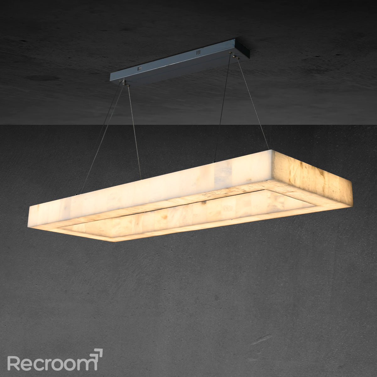 Aetherbia Rectangle Chandelier 54"