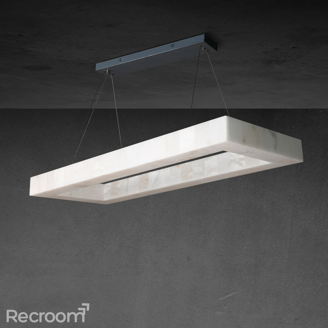 Aetherbia Rectangle Chandelier 54"