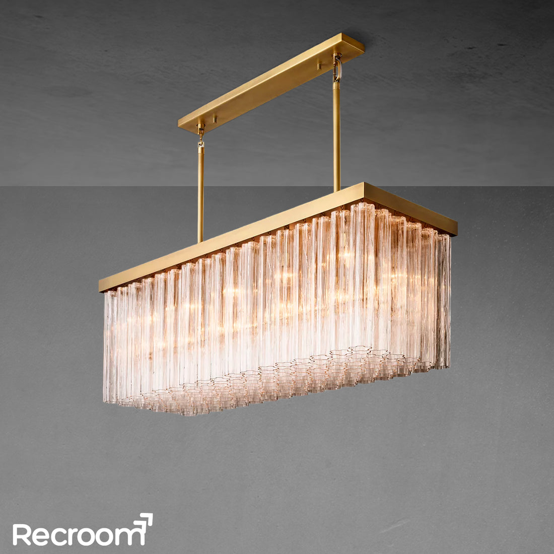 Ancelotti Rectangular  Dining Room Chandelier 54”