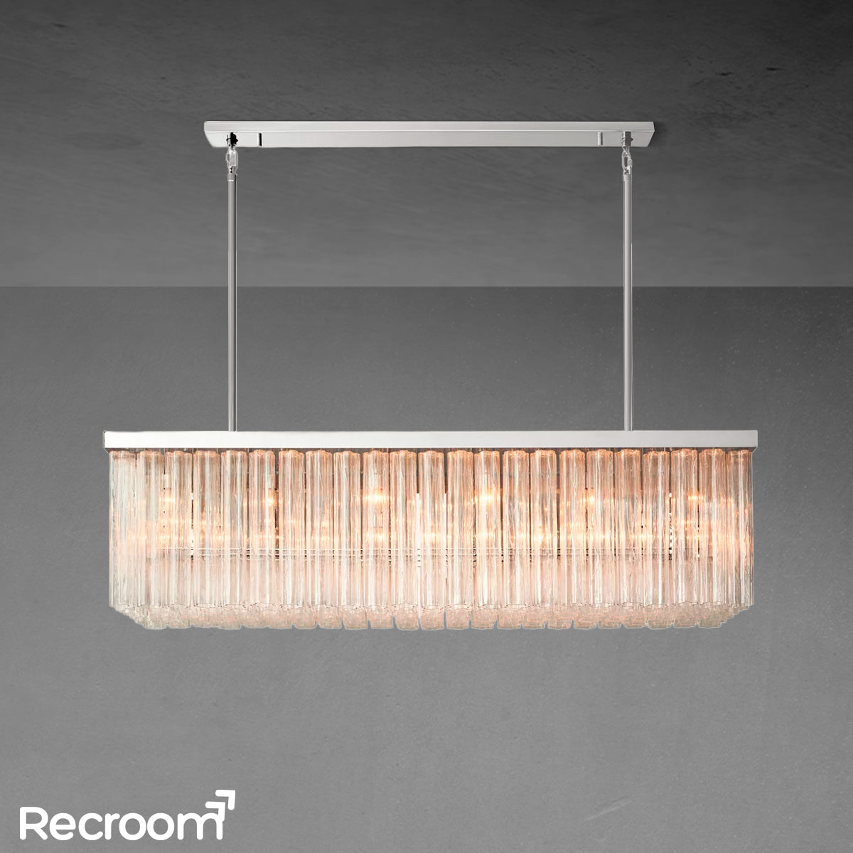 Ancelotti Rectangular  Dining Room Chandelier 73”