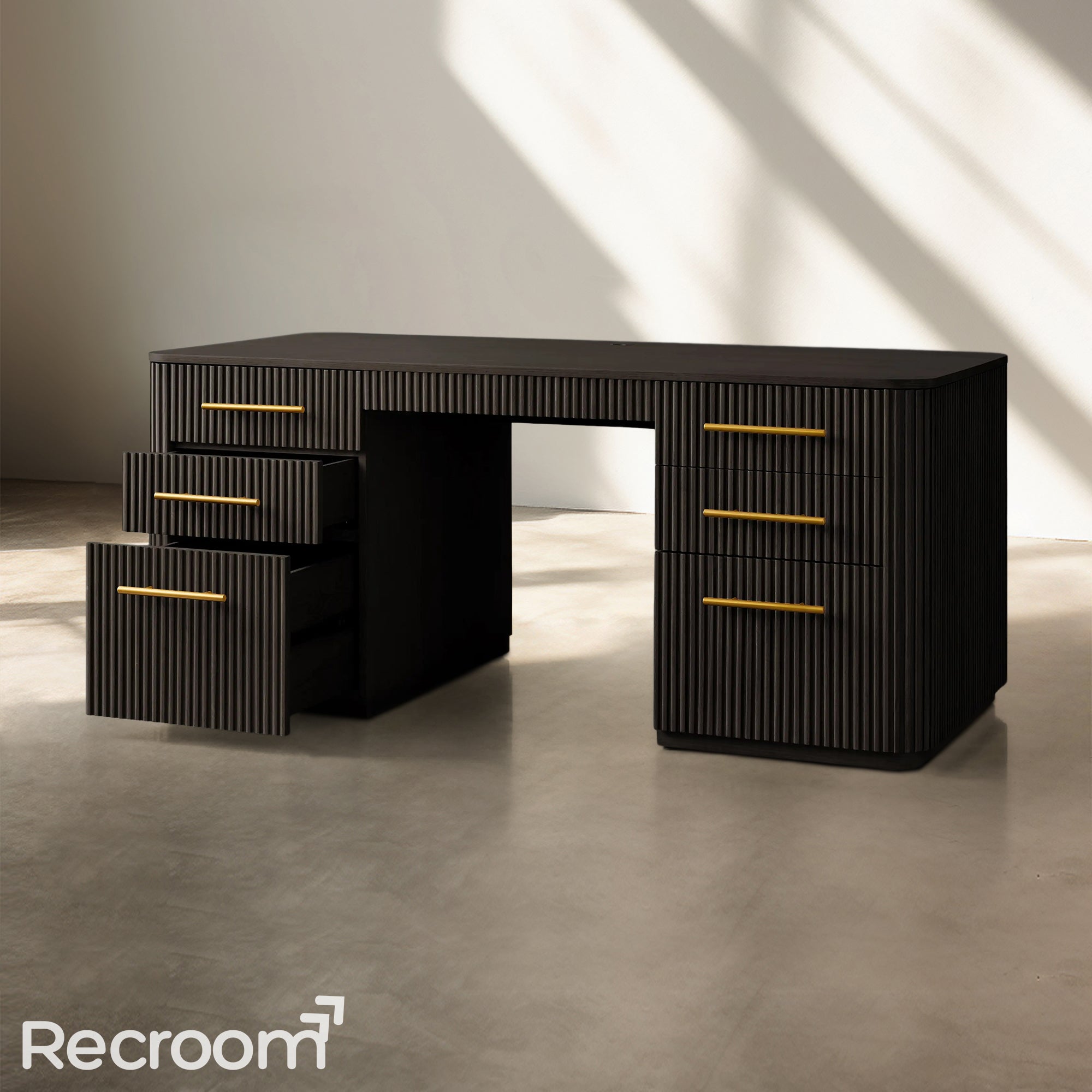 Finn Wood Executive Desk