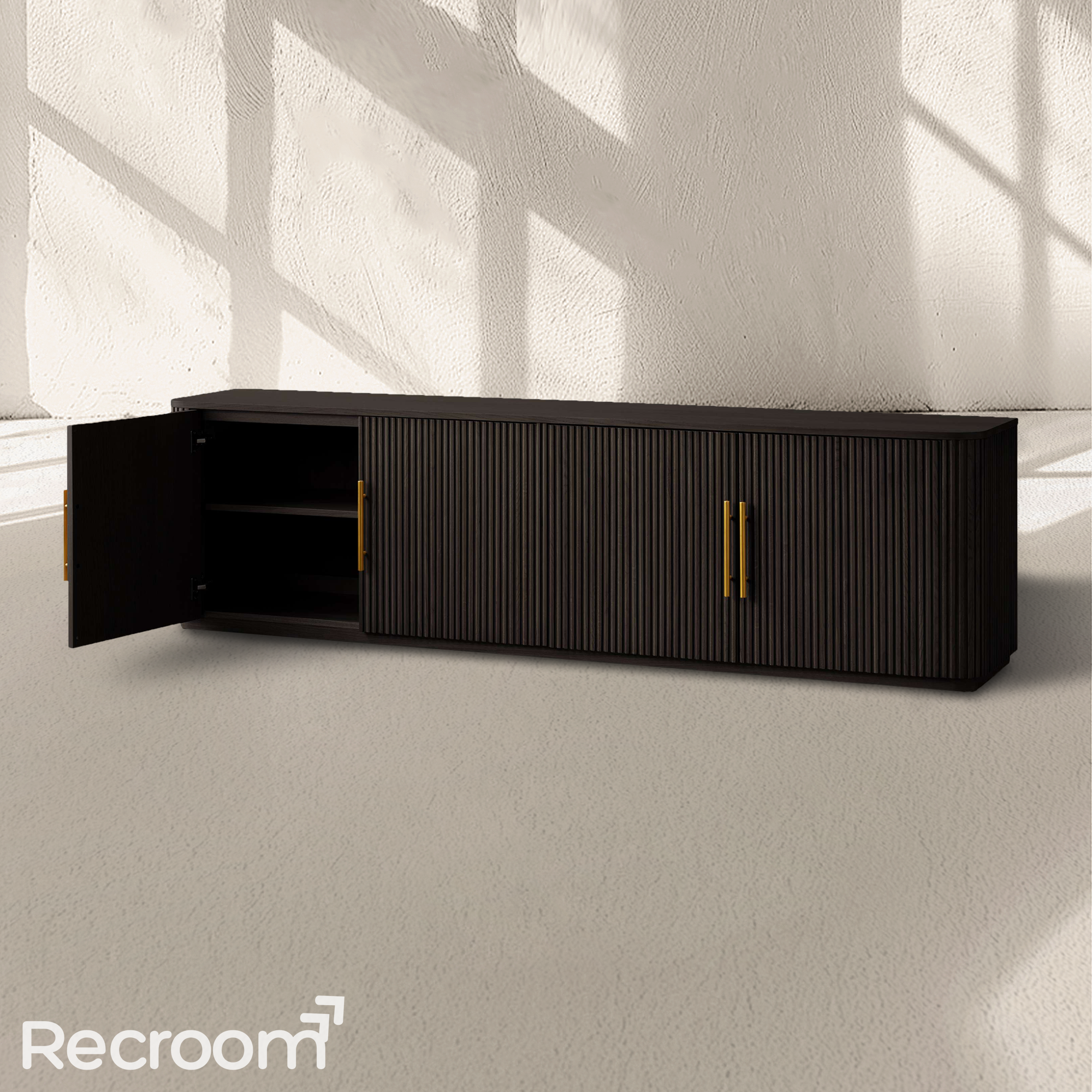 Finn Wood Media Console
