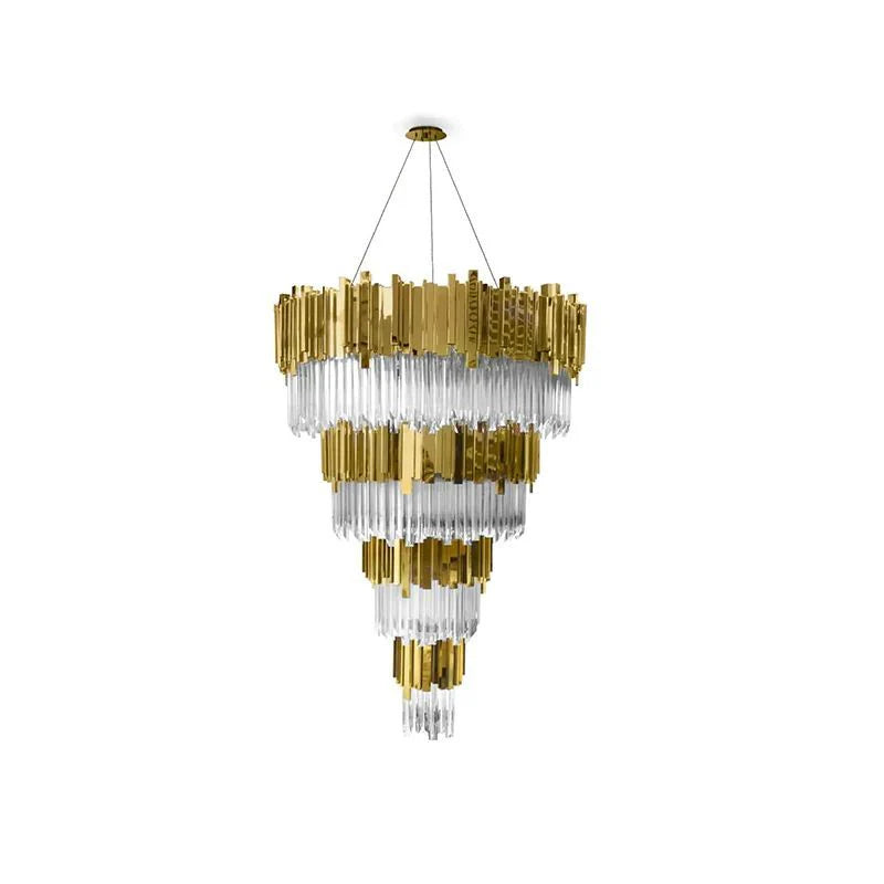 Admirer Decorative 4-tier Round Chandelier