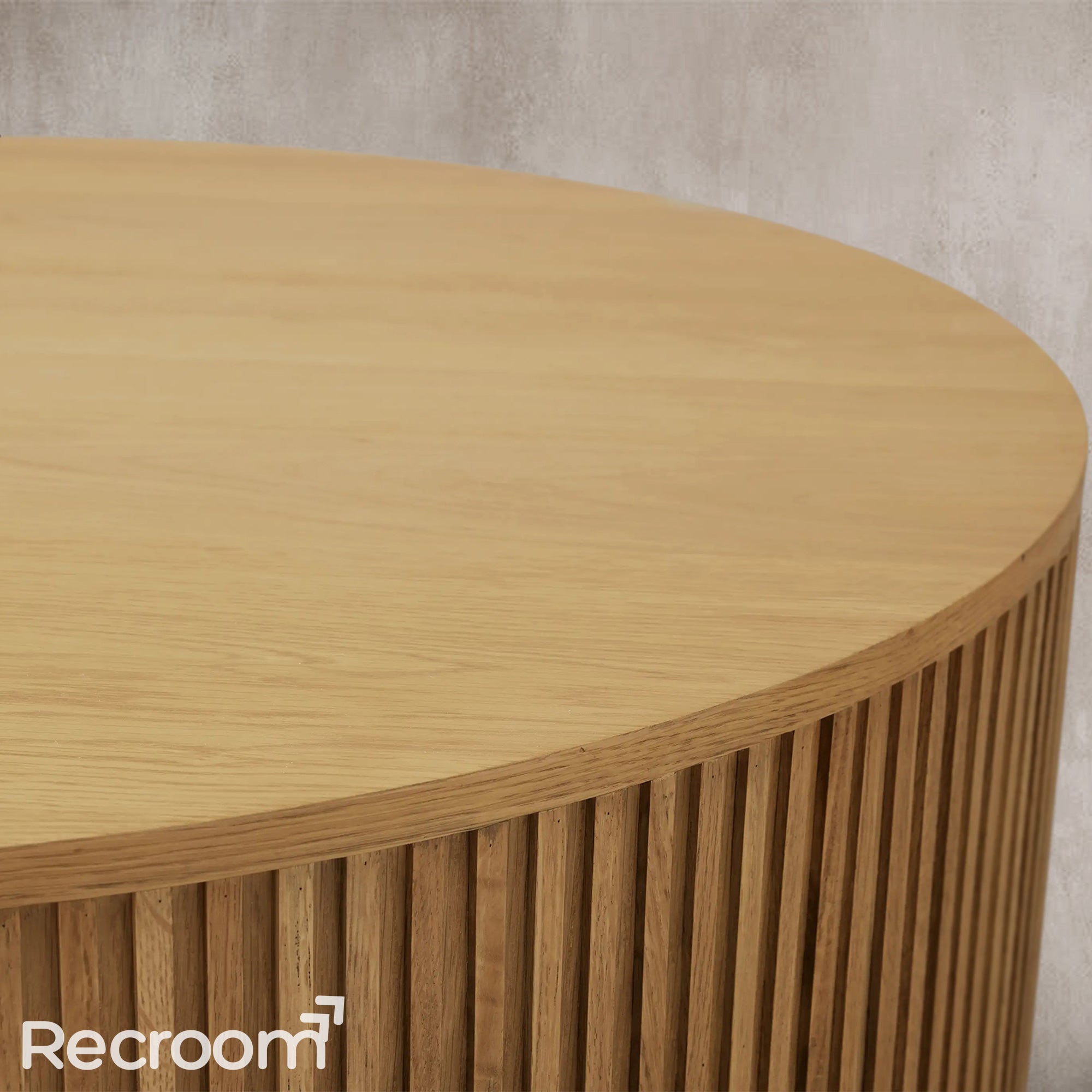 Finn Round Wood Coffee Table