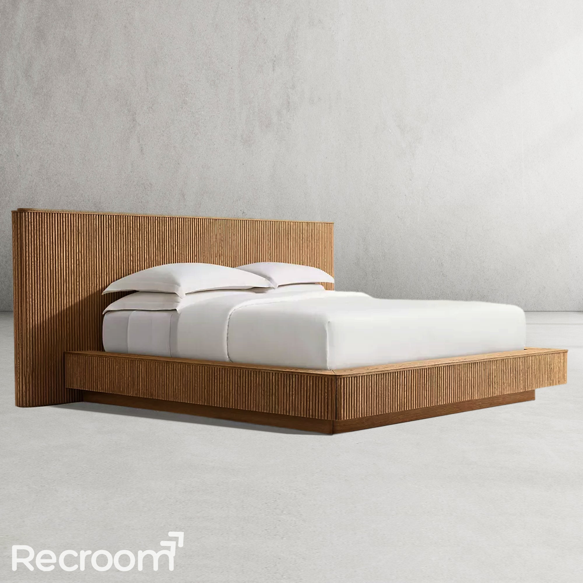 Muelholland Extended Wooden Bed Frame